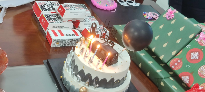快樂齊分享,你我共成長！華光天銳員工生日會